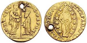 1 Zecchino / 1 Ducat Italien Gold 