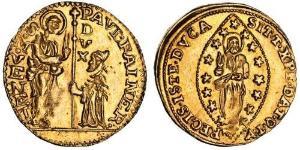 1 Zecchino / 1 Ducat Italien Gold 