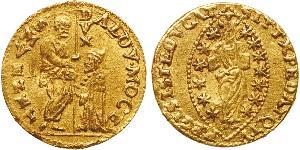 1 Zecchino / 1 Ducat Italien Gold 