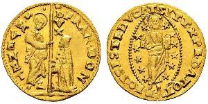 1 Zecchino / 1 Ducat Italien Gold 