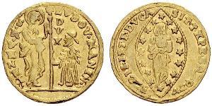 1 Zecchino / 1 Ducat Italien Gold 