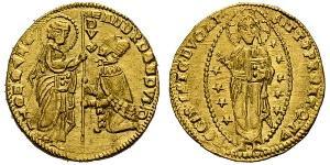 1 Zecchino / 1 Ducat Italien Gold 