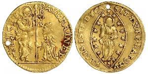 1 Zecchino / 1 Ducat Italien Gold 