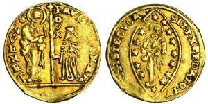 1 Zecchino / 1 Ducat Italien Gold 