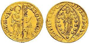 1 Zecchino / 1 Ducat Italien Gold 