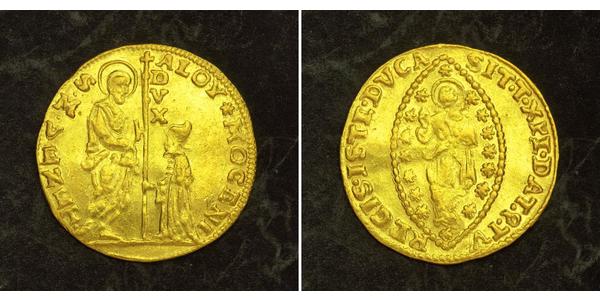 1 Zecchino / 1 Ducat Italien Gold 