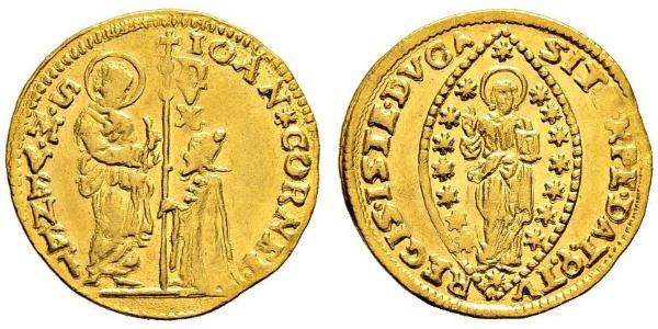 1 Zecchino / 1 Ducat Italien Gold 