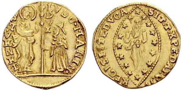 1 Zecchino / 1 Ducat Italien Gold 