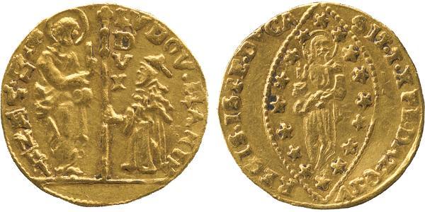 1 Zecchino / 1 Ducat Italien Gold 
