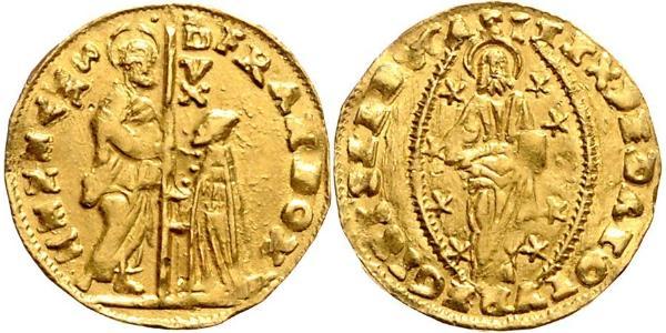 1 Zecchino / 1 Ducat Italien Gold 