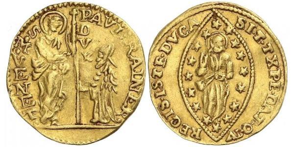 1 Zecchino / 1 Ducat Italien Gold 