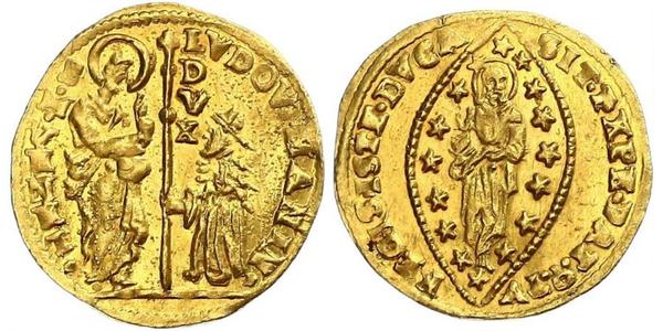 1 Zecchino / 1 Ducat Italien Gold 