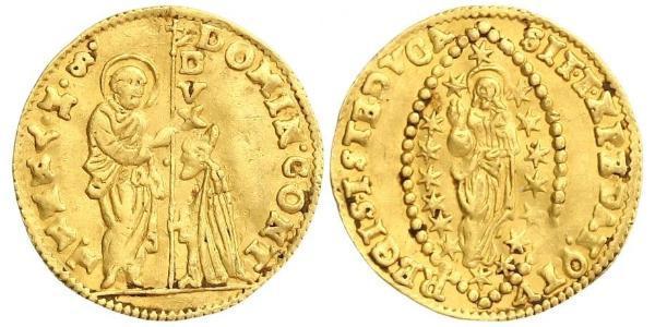 1 Zecchino / 1 Ducat Italien Gold 