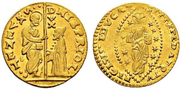 1 Zecchino / 1 Ducat Italien Gold 