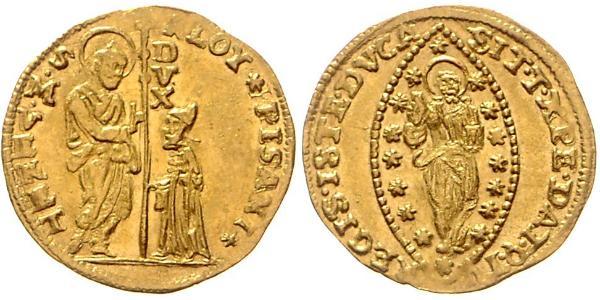 1 Zecchino / 1 Ducat Italien Gold 