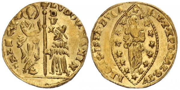 1 Zecchino / 1 Ducat Italien Gold 