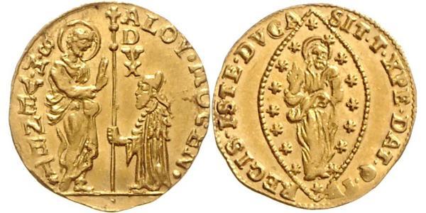 1 Zecchino / 1 Ducat Italien Gold 