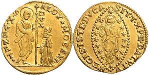 1 Zecchino / 1 Ducat Italy Gold 