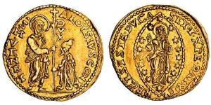 1 Zecchino / 1 Ducat Italy Gold 