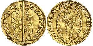 1 Zecchino / 1 Ducat Italy Gold 