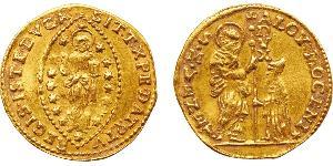 1 Zecchino / 1 Ducat Italy Gold 