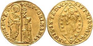 1 Zecchino / 1 Ducat Italy Gold 