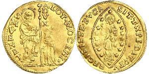 1 Zecchino / 1 Ducat Italy Gold 