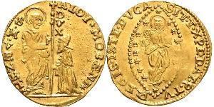 1 Zecchino / 1 Ducat Italy Gold 