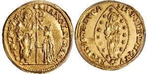 1 Zecchino / 1 Ducat Italy Gold 