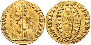 1 Zecchino / 1 Ducat Italy Gold 