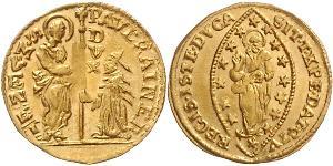 1 Zecchino / 1 Ducat Italy Gold 