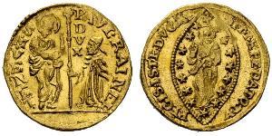 1 Zecchino / 1 Ducat Italy Gold 