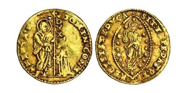 1 Zecchino / 1 Ducat Italy Gold 