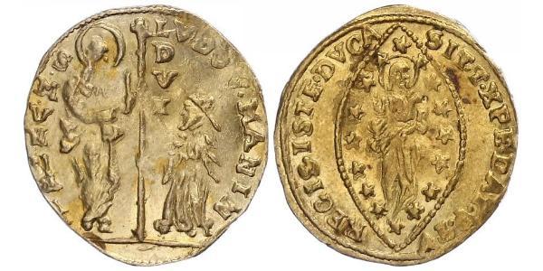 1 Zecchino / 1 Ducat Italy Gold 