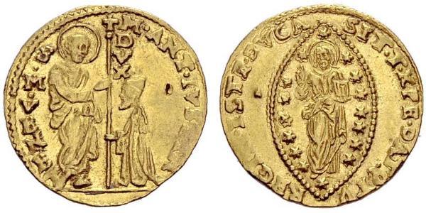 1 Zecchino / 1 Ducat Italy Gold 