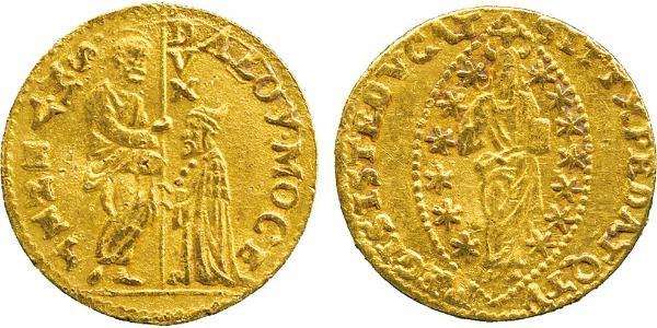 1 Zecchino / 1 Ducat Italy Gold 
