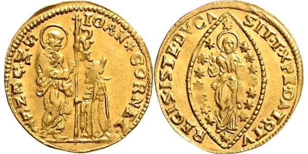 1 Zecchino / 1 Ducat Italy Gold 