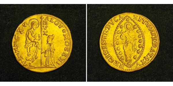 1 Zecchino / 1 Ducat Italy Gold 