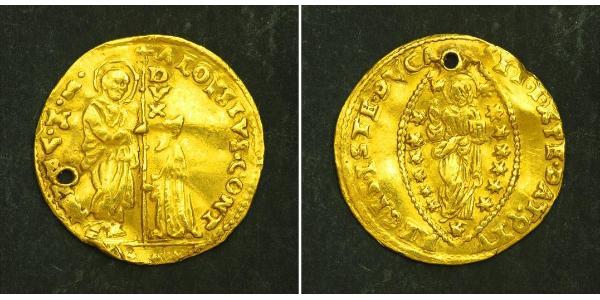 1 Zecchino / 1 Ducat Italy Gold 