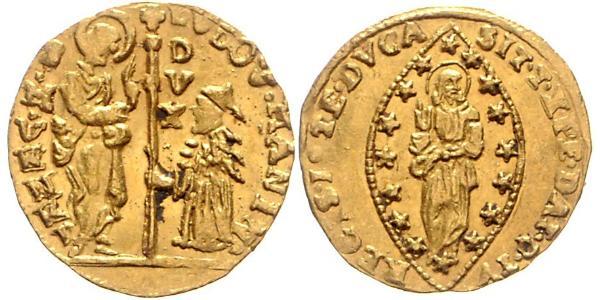 1 Zecchino / 1 Ducat Italy Gold 