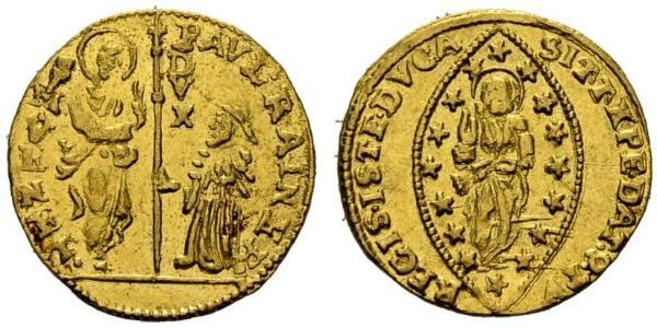 1 Zecchino / 1 Ducat Italy Gold 