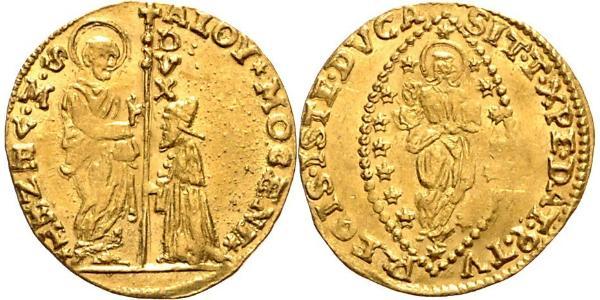 1 Zecchino / 1 Ducat Italy Gold 