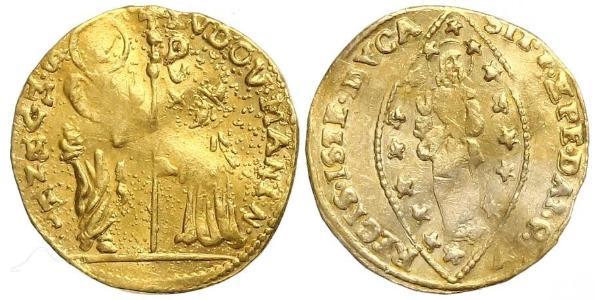 1 Zecchino / 1 Ducat Italy Gold 