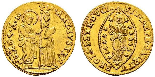 1 Zecchino / 1 Ducat Italy Gold 