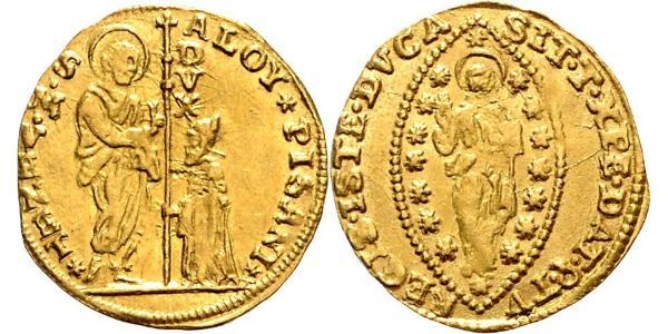 1 Zecchino / 1 Ducat Italy Gold 