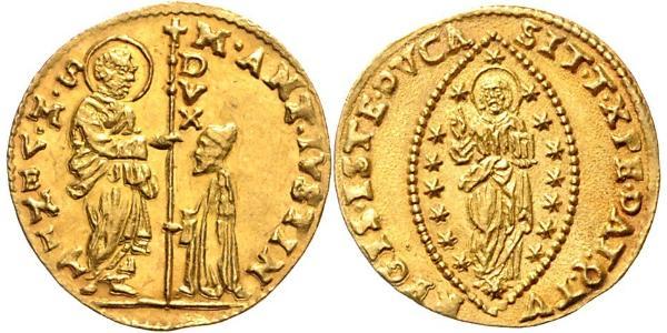 1 Zecchino / 1 Ducat Italy Gold 