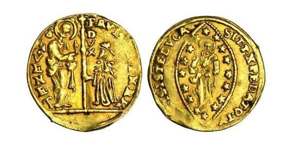 1 Zecchino / 1 Ducat Italy Gold 