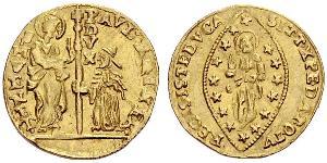 1 Zecchino / 1 Ducat Italie Or 