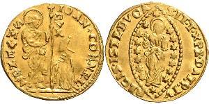 1 Zecchino / 1 Ducat Italie Or 