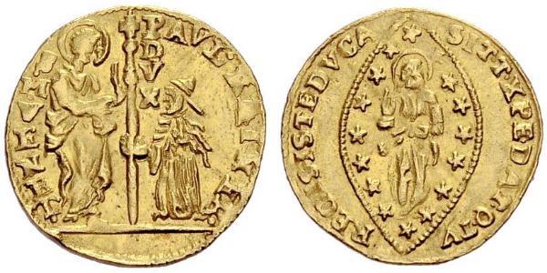 1 Zecchino / 1 Ducat Italie Or 